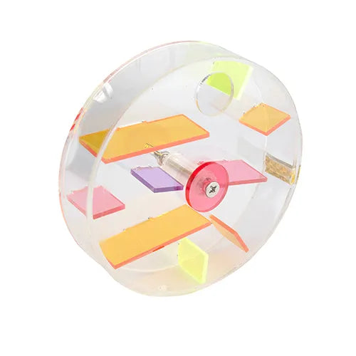 Bird Toy Foraging Cage Wheel 15cm - Pet And Farm