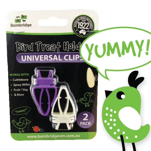Bird Treat Clips Universal 2pk