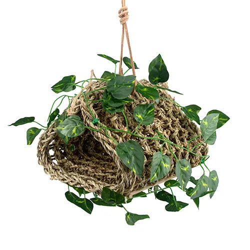 Bird Toy Naturals Seagrass Hanging Hideout - Pet And Farm