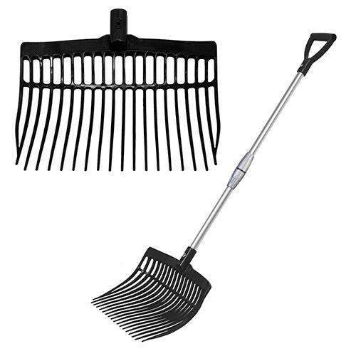 Supreme Telescopic Stable Fork – Plastic - Pet And Farm