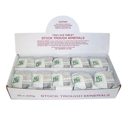 Trough Blocks Trace Ele Tablet - Pet And Farm