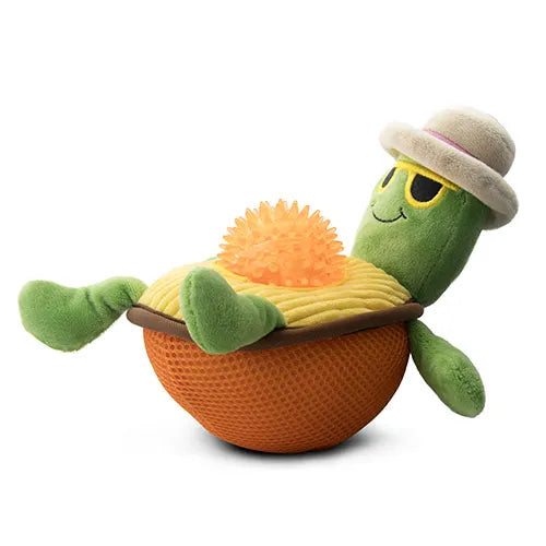 Turbo The Turtle Splash Critters Dog Toy