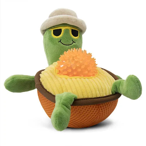 Turbo The Turtle Splash Critters Dog Toy