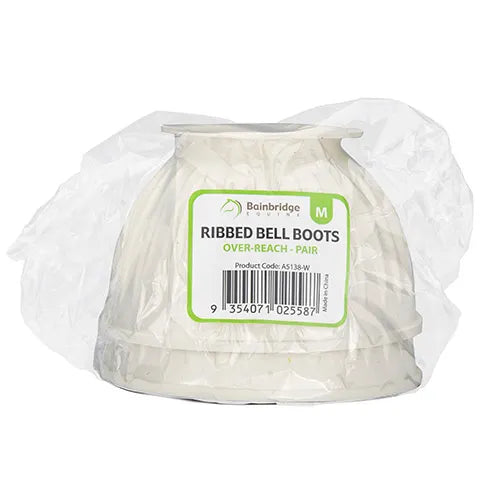 Ribbed Bell Boots Over-Reach - Pet And Farm 