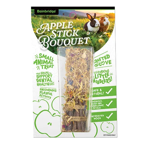 Small Animal Treat Apple Stick Bouquet