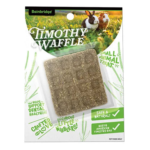Small Animal Treat Timothy Waffle - Pet And Farm 