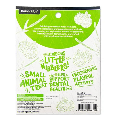 Small Animal Treat Timothy Veggie Pizza - Pet And Farm 