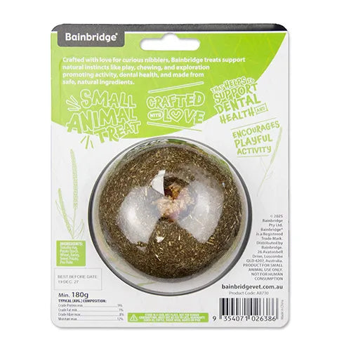 Small Animal Treat Timothy Roll N Toss Treat - Pet And Farm 