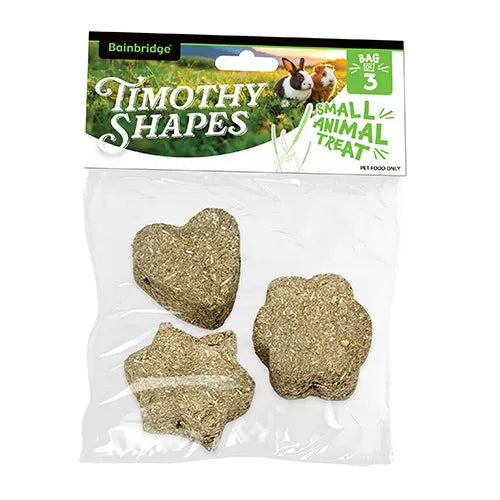 Small Animal Treat Timothy Shapes - Pet And Farm 