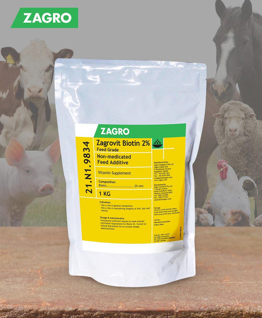 Zagrovit Biotin 2% 1kg - Pet And Farm 