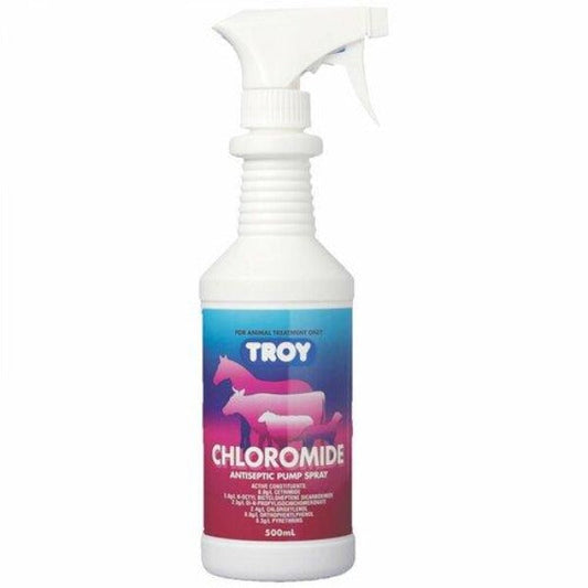 Troy Chloramide Antiseptic Spray 500ml - Pet And Farm
