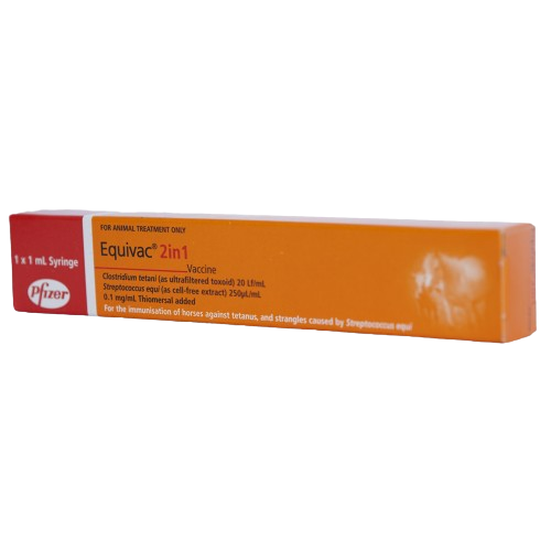 Equivac 2 in 1 Vaccine for Horses