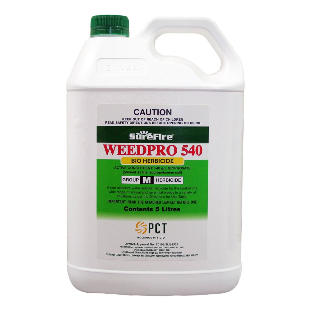 Surefire WeedPro 540 Herbicide (Glyphosate) - Pet And Farm 