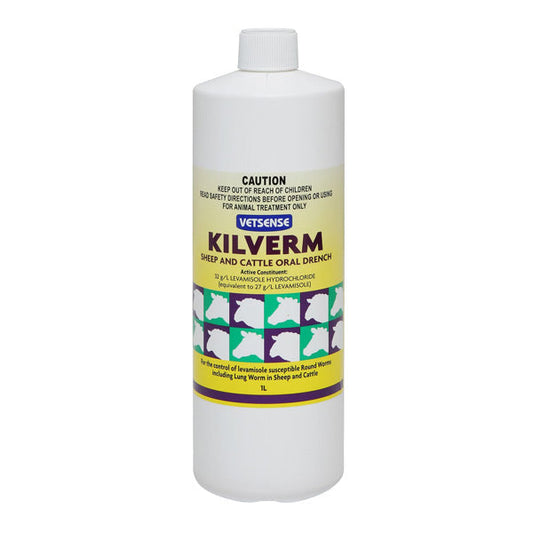 KILVERM Oral Drench Sheep & Cattle 1Lt - Pet And Farm