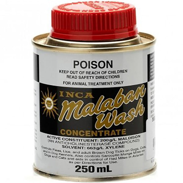 Malaban Flea Wash 250ml - Pet And Farm 