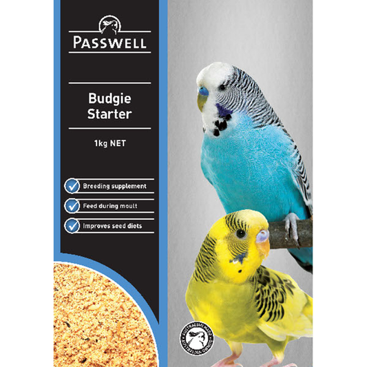 Passwell Budgie Starter 1kg - Pet And Farm