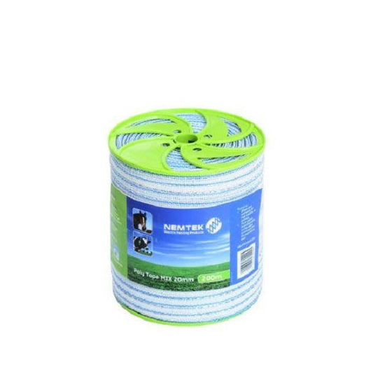 Nemtek Poly tape 20mm x 200m - Pet And Farm