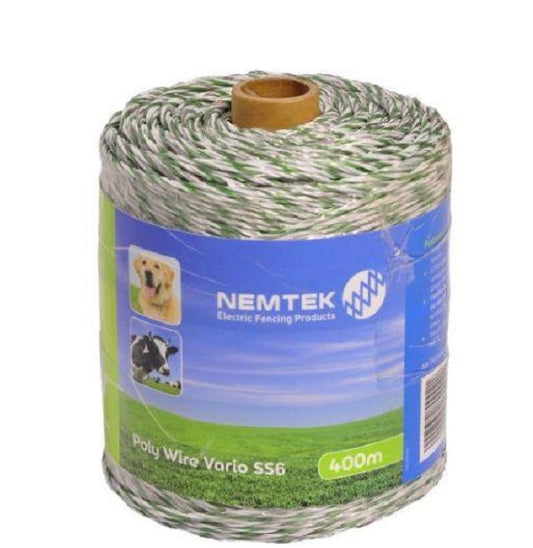 Nemtek Poly Wire 400m - Pet And Farm 