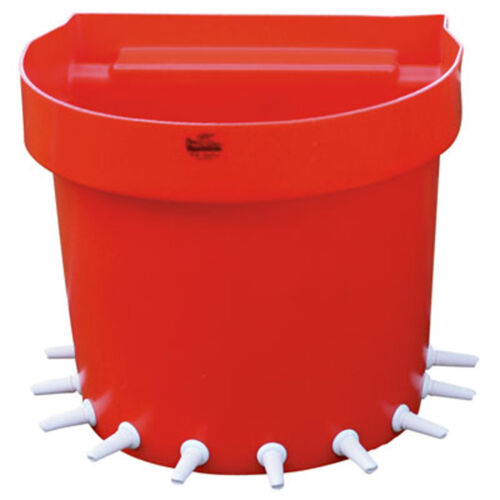 Lamb Feeder Rail Bucket 10-place - Pet And Farm 