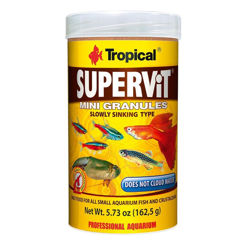 Tropical Supervit Mini Granules 162.5G - Pet And Farm 