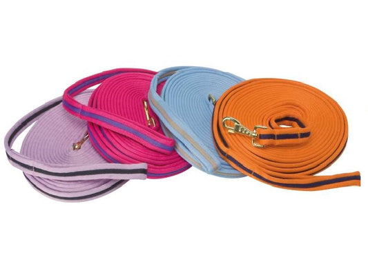 Soft Tubular Web Lunge Lead 8m - Pet And Farm