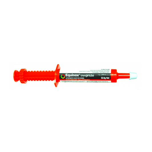 Equinox Horse Wormer Orange Tube 32.6g - Pet And Farm