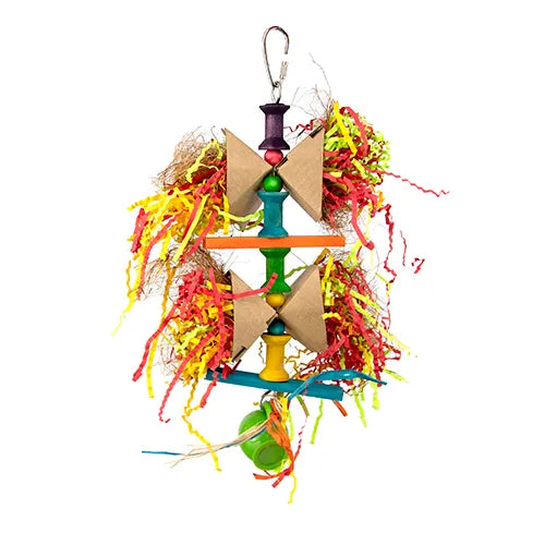 Bird Toy Destructive Shredz Box Ties - Pet And Farm 