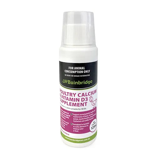 Bainbridge Poultry Calcium Supplement 125ml - Pet And Farm