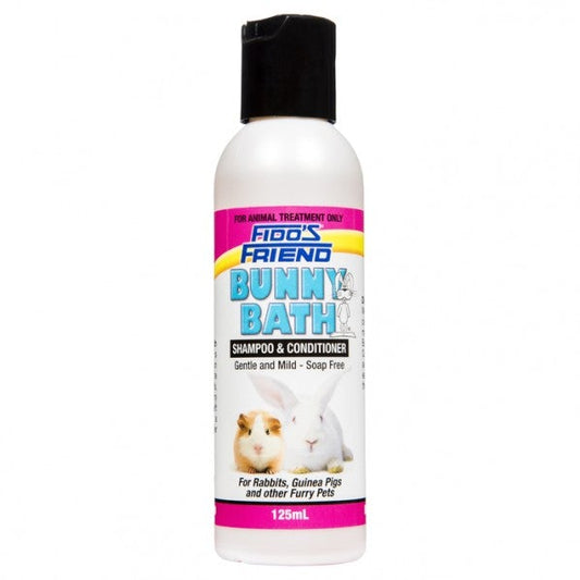 Fido's Bunny Bath Shampoo & Conditioner 125mL - Pet And Farm 