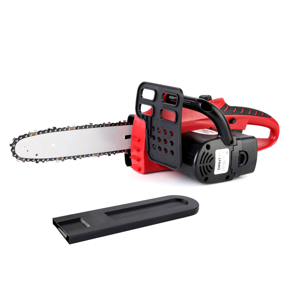 Giantz 20V Cordless Chainsaw - Black and Red - Pet And Farm 