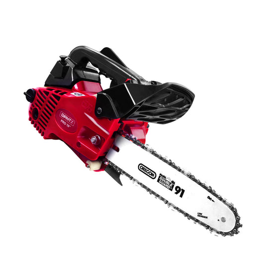 Giantz Chainsaw Chainsaws 10” Oregon Petrol Cordless 25cc Top Handle Chains Saw - Pet And Farm 