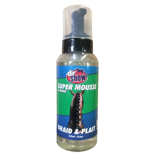 Dr Show Super Mousse Braid & Shine 375 ml - Pet And Farm 