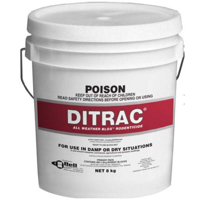 Ditrac Blox Rodent Bait 8kg - Pet And Farm 