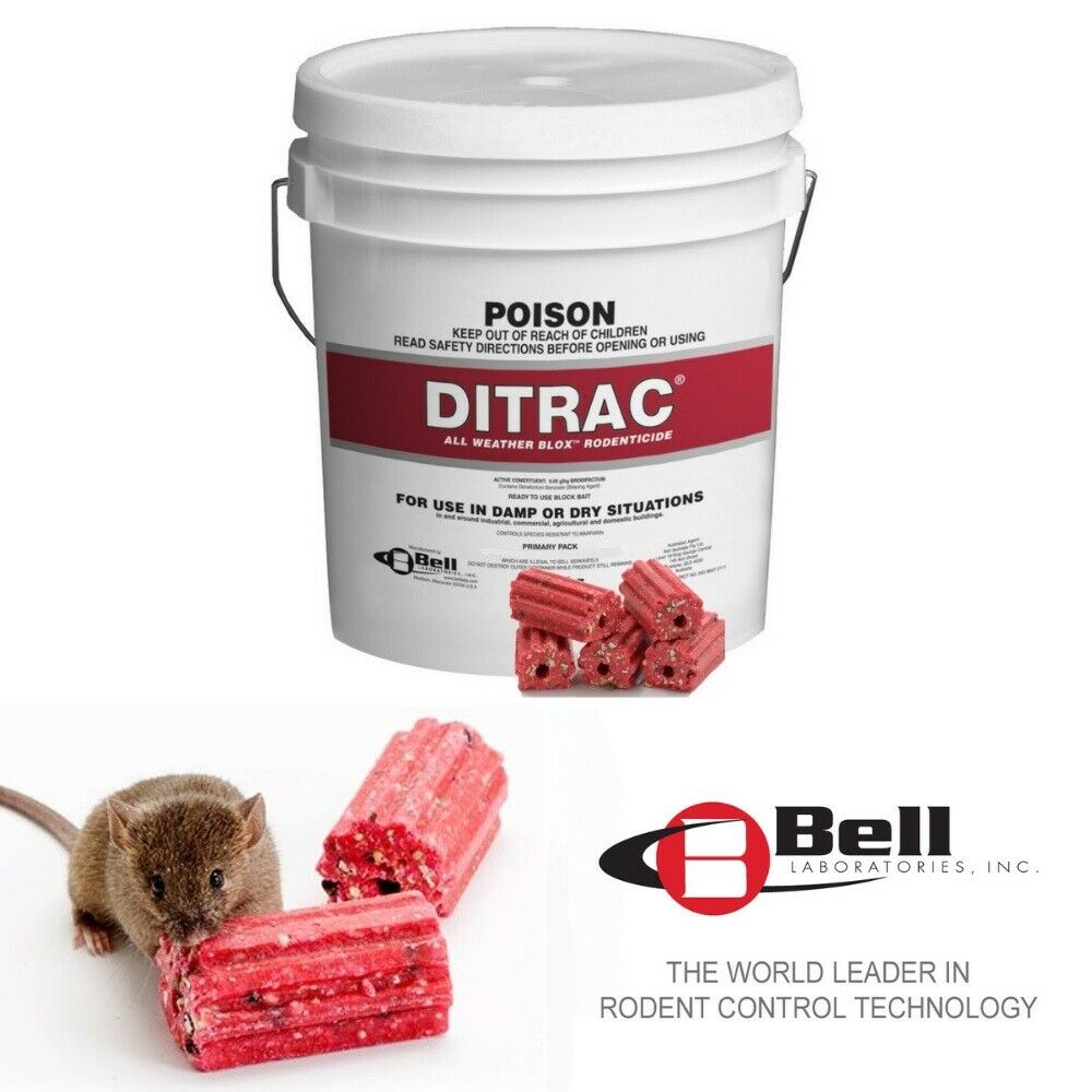 Ditrac Blox Rodent Bait 8kg - Pet And Farm 