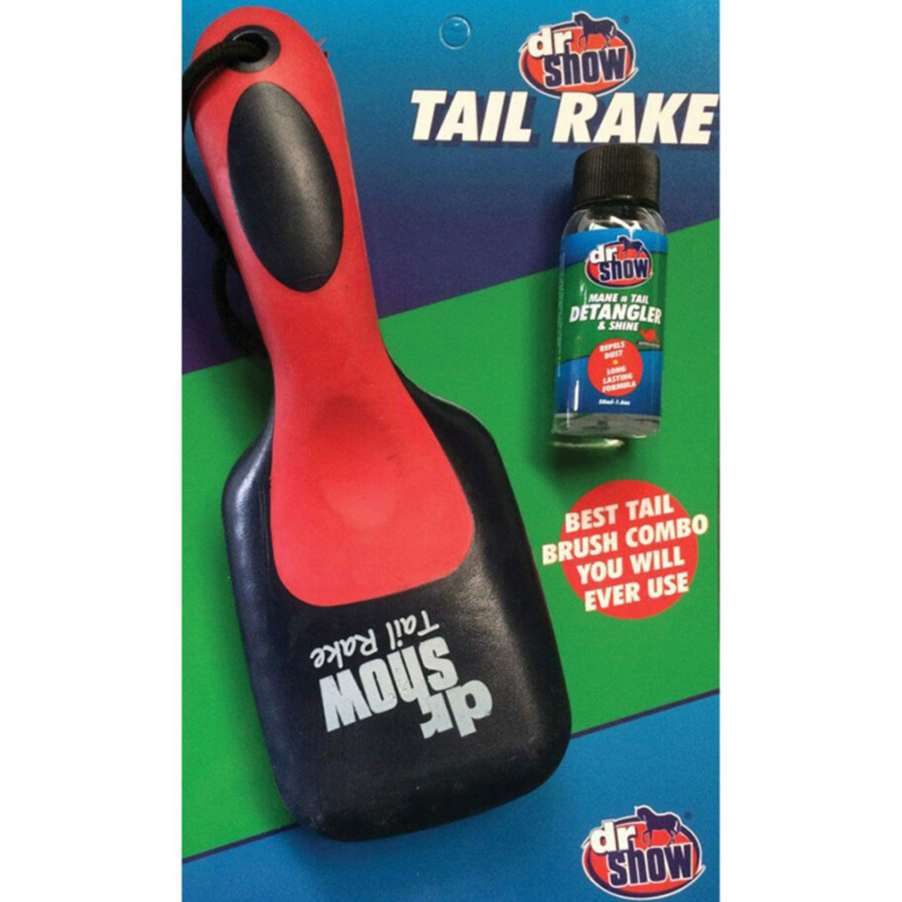 Dr Show Tail Rake + Detangler Combo 50 ml - Pet And Farm 