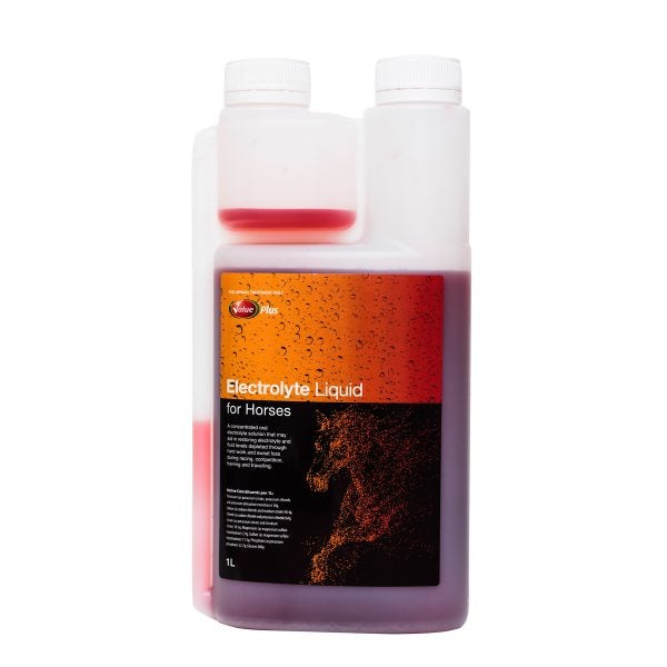 Electrolyte Liquid For Horses 1L (Value Plus) - Pet And Farm 