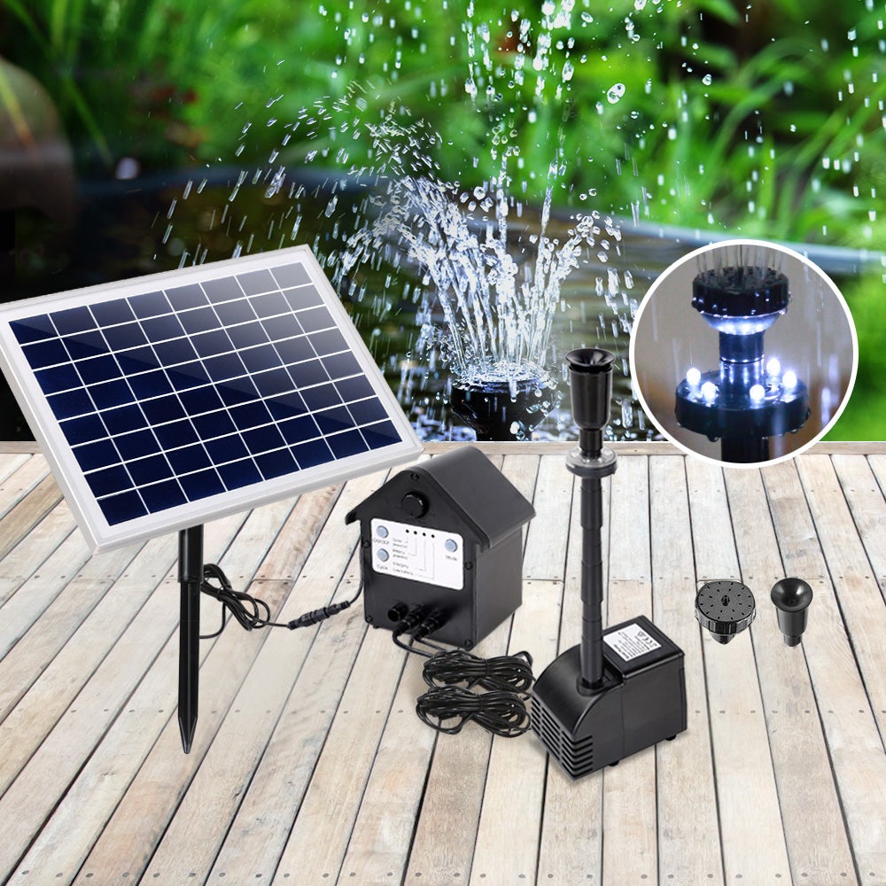 Gardeon Solar Powered Water Pond Pump 60W - Pet And Farm 