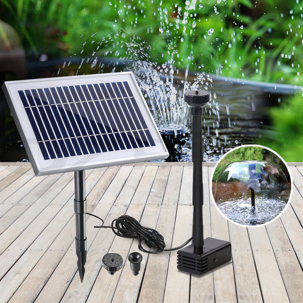 Gardeon 25W Solar Powered Water Pond Pump Outdoor Submersible Fountains - Pet And Farm 