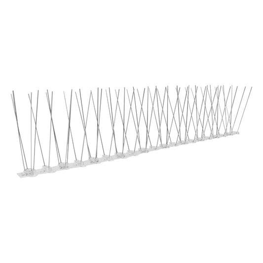 10x 50cm Anti Narrow Bird Spikes Pigeon Deterrent Repellent Bird Sting Stainless - Pet And Farm 