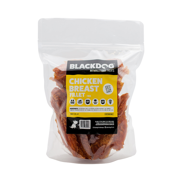 Blackdog Chicken Breast Fillet 120g - Pet And Farm 