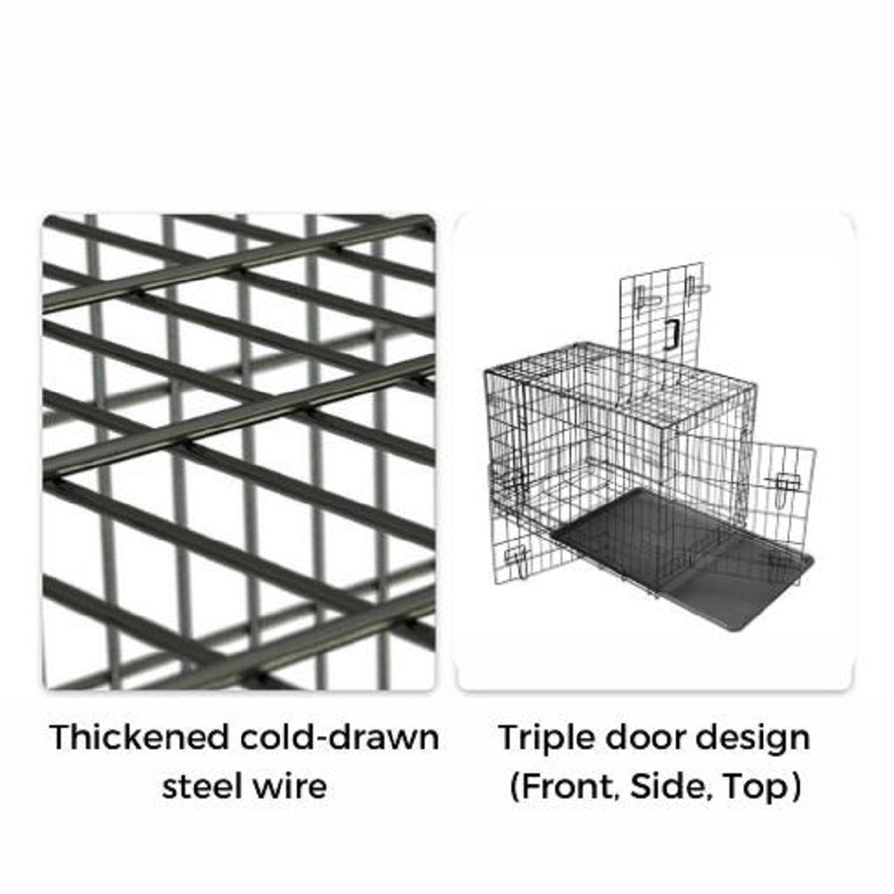 Floofi Dog Cage 36" FI-PC-128-XD - Pet And Farm 