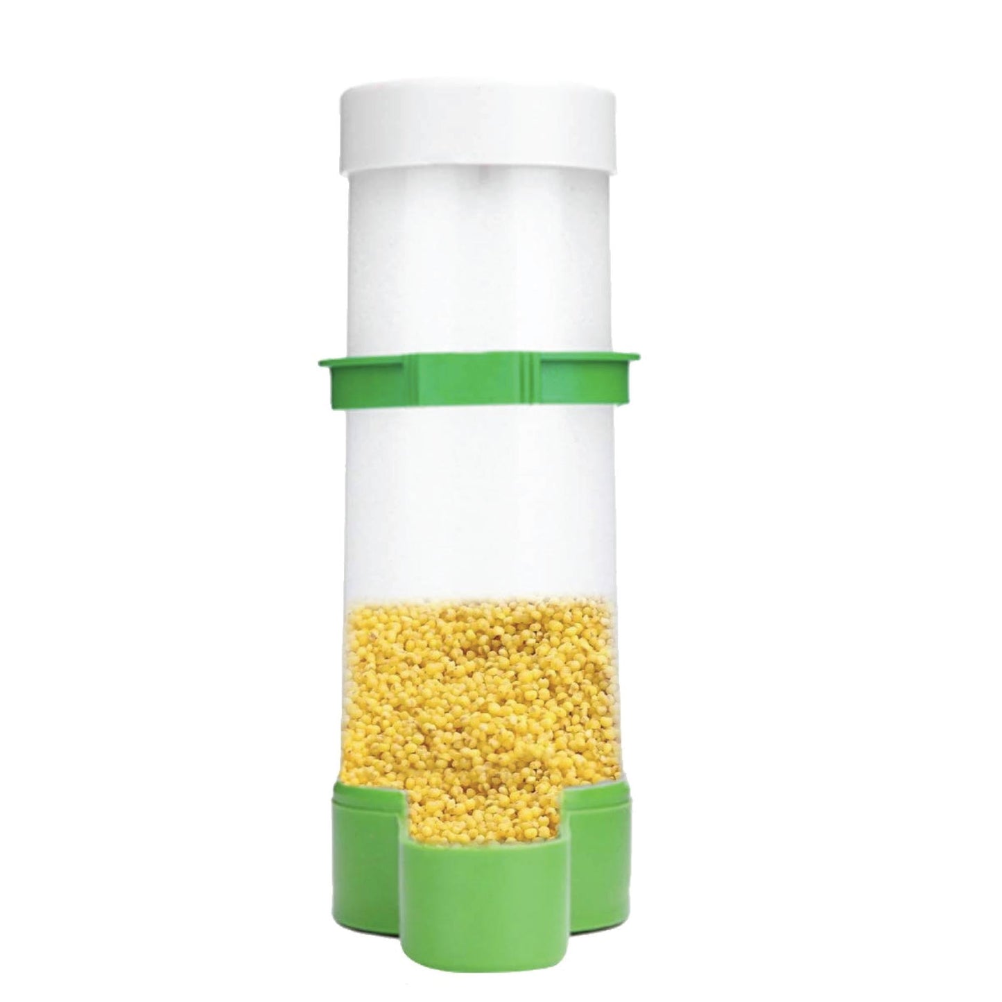 Bird Cage Food Dispenser Feeder Automatic Pet Parrot Budgie Cockatiel Aviary - Pet And Farm 