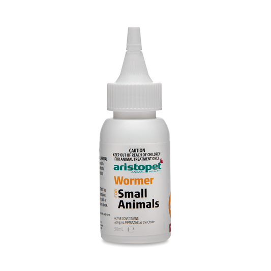 Aristopet Small Animal Wormer 50ml - Pet And Farm 