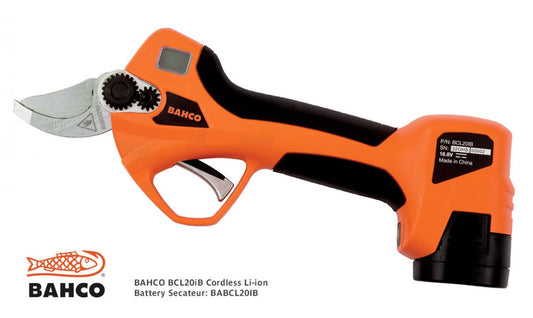 BAHCO's Cordless Li-ion Powered Secateur - Pet And Farm 