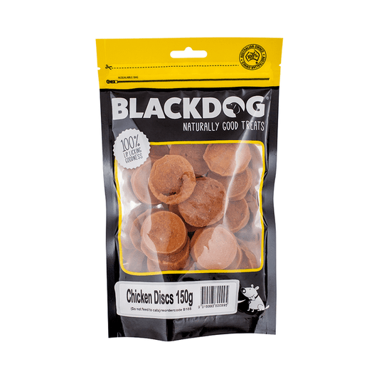 Blackdog Chicken Discs 150g - Pet And Farm