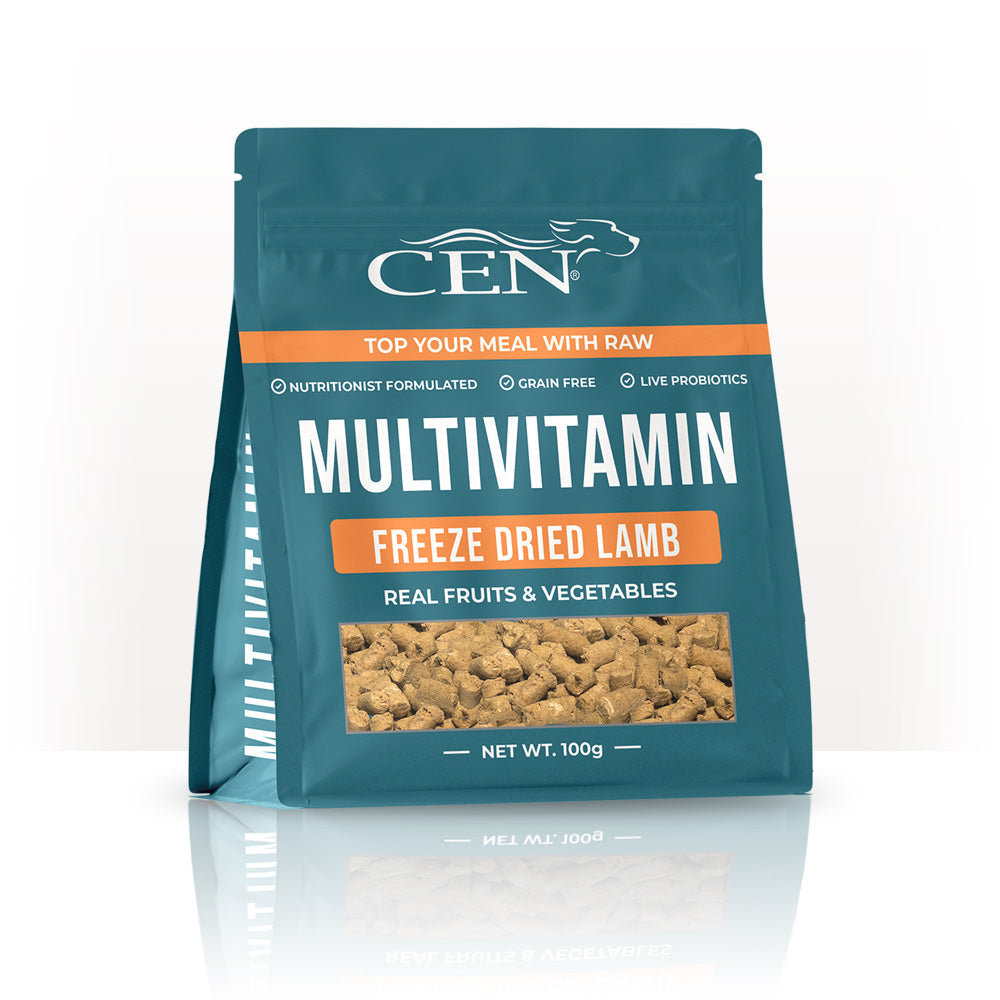 CEN Dog Multivitamin Chews Freeze Dried Lamb 100g - Pet And Farm 