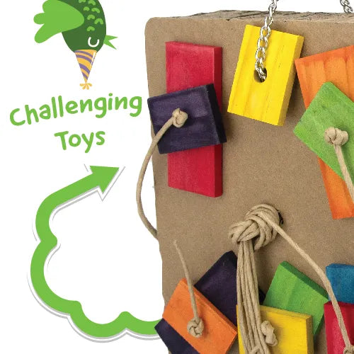 Bird Toy Destructive Shredz Party Box - Pet And Farm 