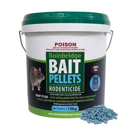 Bainbridge Rodent Bait Pellets - Pet And Farm 