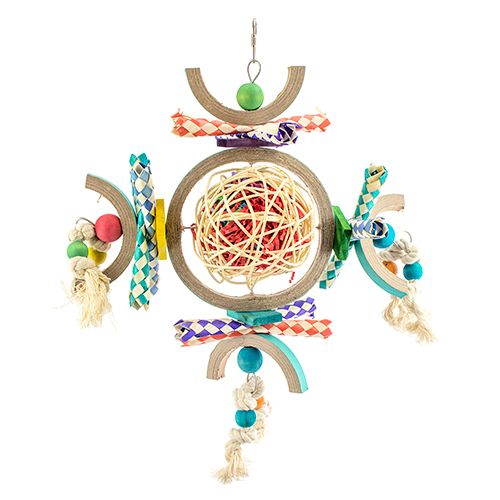 Bird Toy Destructive - Fiesta Dream Catcher - Pet And Farm