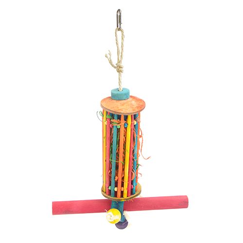Bird Toy Interactive - Foraging Stick Tube - Pet And Farm